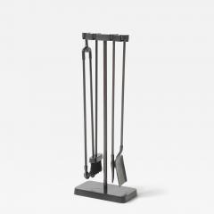 Nancy Ruben Modernist Bronze Fire Tools Nancy Ruben - 4419583