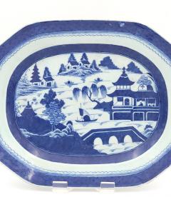 Nanking Octagonal Platter China circa 1860 - 3159864