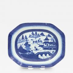 Nanking Octagonal Platter China circa 1860 - 3160939