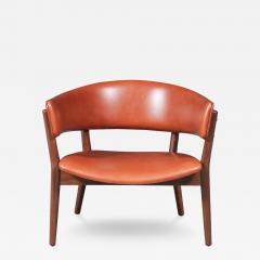 Nanna Ditzel Nanna Ditzel ND 83 Cognac Leather Chair for S ren Willadsen - 4475365