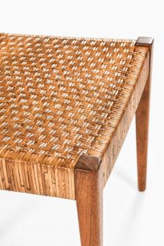 Nanna Ditzel Nanna Ditzel Teak Cane Dining Set by Poul Kolds 1950s - 4642765