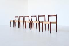 Nanna Ditzel Nanna Ditzel model 110 dining chairs Poul Kolds Savvaerk Denmark 1955 - 3698401