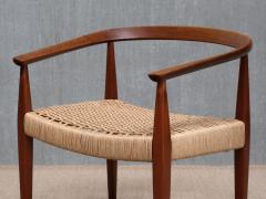 Nanna Ditzel Sculptural Nanna Ditzel Teak Armchair Model 113 Kolds Savvaerk Denmark 1950s - 4446330