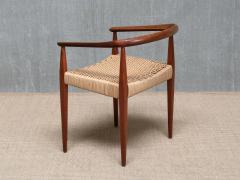 Nanna Ditzel Sculptural Nanna Ditzel Teak Armchair Model 113 Kolds Savvaerk Denmark 1950s - 4446333