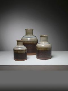 Nanni Valentini Set of Three Ceramic Vases by Nanni Valentini for Ceramica Arcore - 4724194