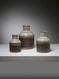 Nanni Valentini Set of Three Ceramic Vases by Nanni Valentini for Ceramica Arcore - 4724196