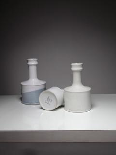 Nanni Valentini Set of Three Ceramic Vases by Nanni Valentini for Laboratorio Pesaro - 4724155