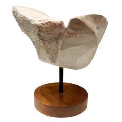 Naomi Feiberg Naomi Feinberg Flight Sculpture in Alabaster Marble 1960s - 710125