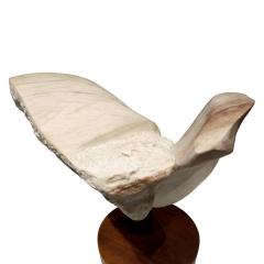 Naomi Feiberg Naomi Feinberg Flight Sculpture in Alabaster Marble 1960s - 710134