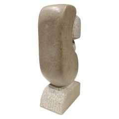 Naomi Feinberg Naomi Feinberg Mask Sculpture in Pink Marble 1970s - 710982