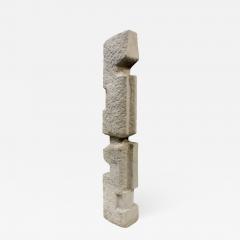 Naomi Feinberg Naomi Feinberg Totem Sculpture in Vermont Marble 1960s - 712766