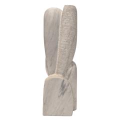 Naomi Feinberg Naomi Feinberg Tranquillo Sculpture In Grey Italian Marble 1970s - 3011838