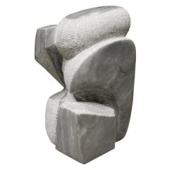 Naomi Feinberg Naomi Feinberg Visitor Sculpture in Grey Granite 1970s - 710394