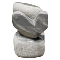 Naomi Feinberg Naomi Feinberg Visitor Sculpture in Grey Granite 1970s - 710395