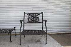 Naples Aged Bronze Aluminum Outdoor Patio Set by Fortunoff - 3118173