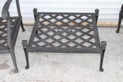 Naples Aged Bronze Aluminum Outdoor Patio Set by Fortunoff - 3118175