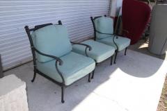 Naples Aged Bronze Aluminum Outdoor Patio Set by Fortunoff - 3118179