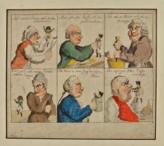 Napoleon Cartoon Germany circa 1820 - 3629409