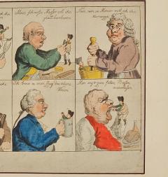 Napoleon Cartoon Germany circa 1820 - 3629412