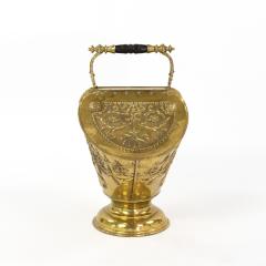 Napoleon III Brass Coal Scuttle French Circa 1870  - 2872059