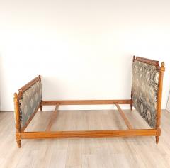 Napoleon III Carved Beechwood Louis XVI Style Bed France circa 1880 - 3708184