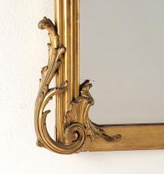 Napoleon III Carved and Giltwood Mirror circa 1870 - 3790826