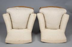 Napoleon III Cushioned Armchairs A Pair - 2024070