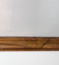 Napoleon III Faux Bois Painted Mirror France circa 1840 - 3077469
