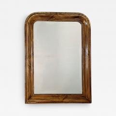 Napoleon III Faux Bois Painted Mirror France circa 1840 - 3081733
