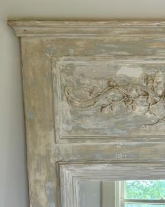 Napoleon III French Louis XVI Style Trumeau Mirror - 4537652