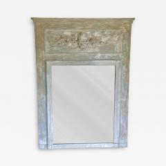 Napoleon III French Louis XVI Style Trumeau Mirror - 4537983