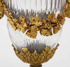 Napoleon III Gilt Bronze Cut Crystal Urn Coupe - 2829094