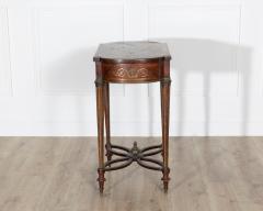 Napoleon III Marquetry Side Table France circa 1870 - 4282276