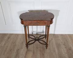Napoleon III Marquetry Side Table France circa 1870 - 4282305