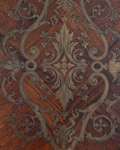 Napoleon III Marquetry Side Table France circa 1870 - 4282332