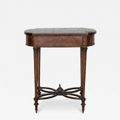 Napoleon III Marquetry Side Table France circa 1870 - 4287969