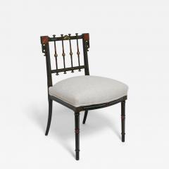 Napoleon III painted armchair 19th c  - 4562521