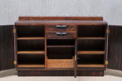 Napoleon Le Grand Napoleon Le Grand Attributed Amsterdam School Cabinet in Macassar Ebony 1920s - 4616315
