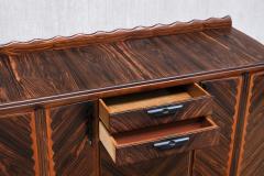 Napoleon Le Grand Napoleon Le Grand Attributed Amsterdam School Cabinet in Macassar Ebony 1920s - 4616316