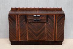 Napoleon Le Grand Napoleon Le Grand Attributed Amsterdam School Cabinet in Macassar Ebony 1920s - 4616317