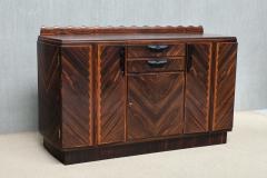Napoleon Le Grand Napoleon Le Grand Attributed Amsterdam School Cabinet in Macassar Ebony 1920s - 4616318