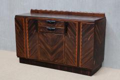 Napoleon Le Grand Napoleon Le Grand Attributed Amsterdam School Cabinet in Macassar Ebony 1920s - 4616320