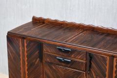Napoleon Le Grand Napoleon Le Grand Attributed Amsterdam School Cabinet in Macassar Ebony 1920s - 4616323