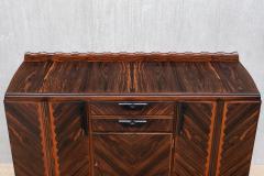 Napoleon Le Grand Napoleon Le Grand Attributed Amsterdam School Cabinet in Macassar Ebony 1920s - 4616326