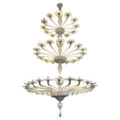 Napoleone Martinuzzi Majestic Rationalist Murano Glass Chandelier by Napoleone Martinuzzi 1930 - 4565158