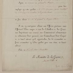 Napoleonic Wars Draft Notice France Circa 1813 - 1637759