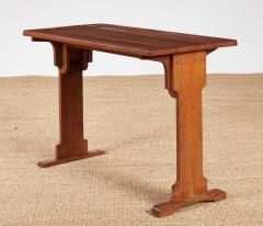 Narrow Arts Crafts Hall Table - 4217957