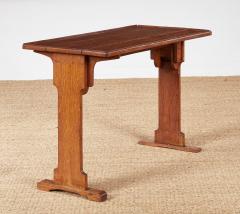 Narrow Arts Crafts Hall Table - 4217961