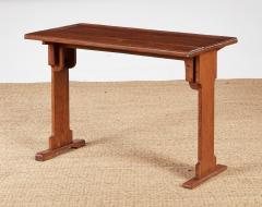 Narrow Arts Crafts Hall Table - 4217963