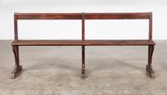 Narrow Oak Hall Bench - 4544731